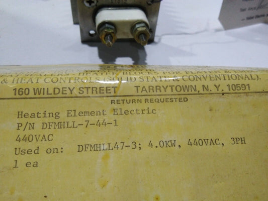 VALAD VENT DUCT/SPACE HEATER DFMHLL-7-44-1 HEATER HEATING ELEMENT 440VAC VALAD E