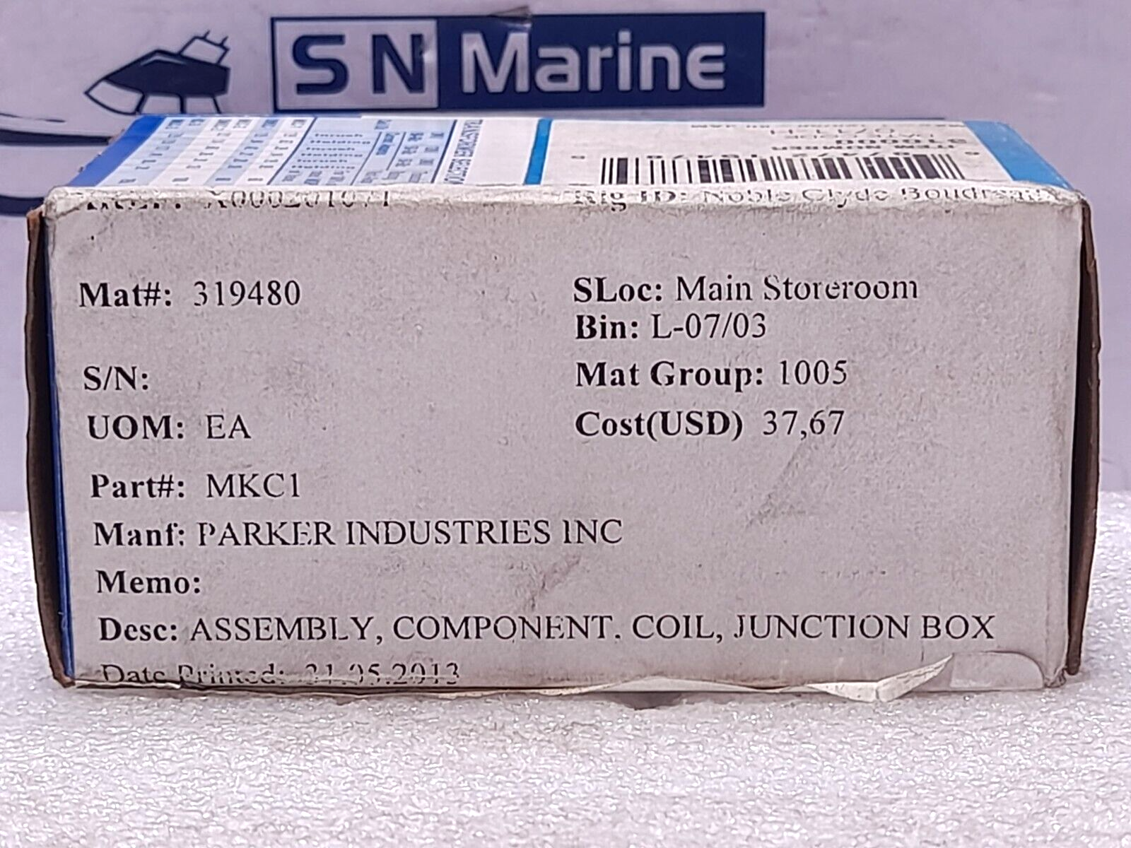 Sporlan MKC-1 Solenoid Coil 120V 50-60 Cy 10W