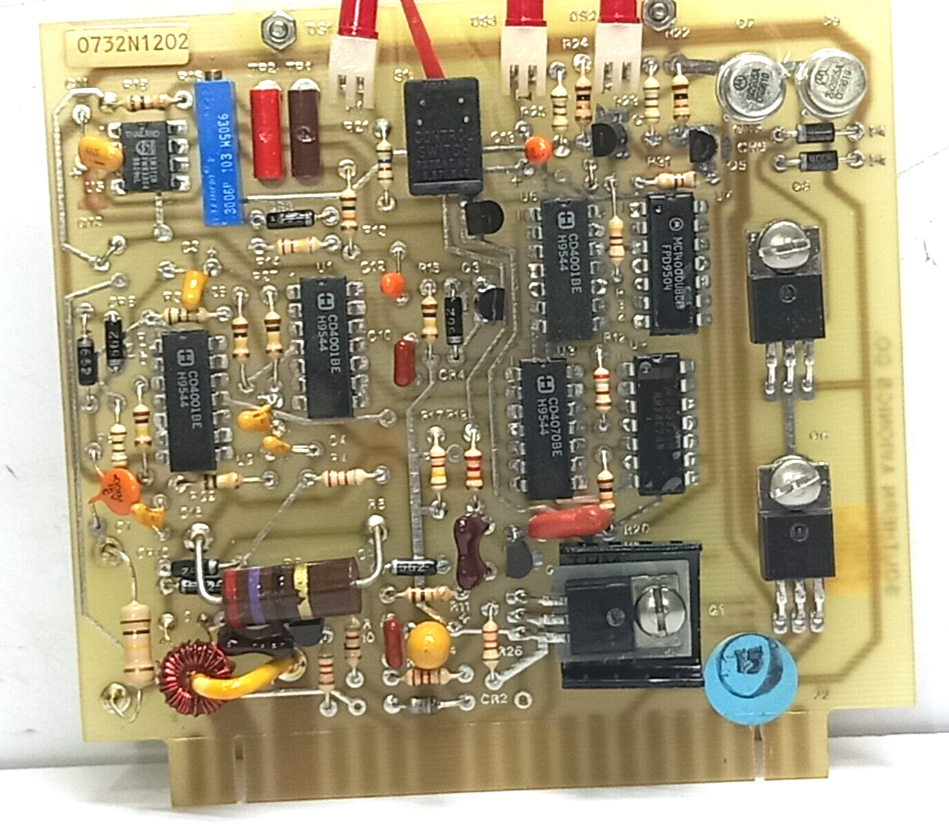 Southern Avionics Co PWB142 Rev H 850827 SAC Autotune Motor Drive 0732N1202 PCB