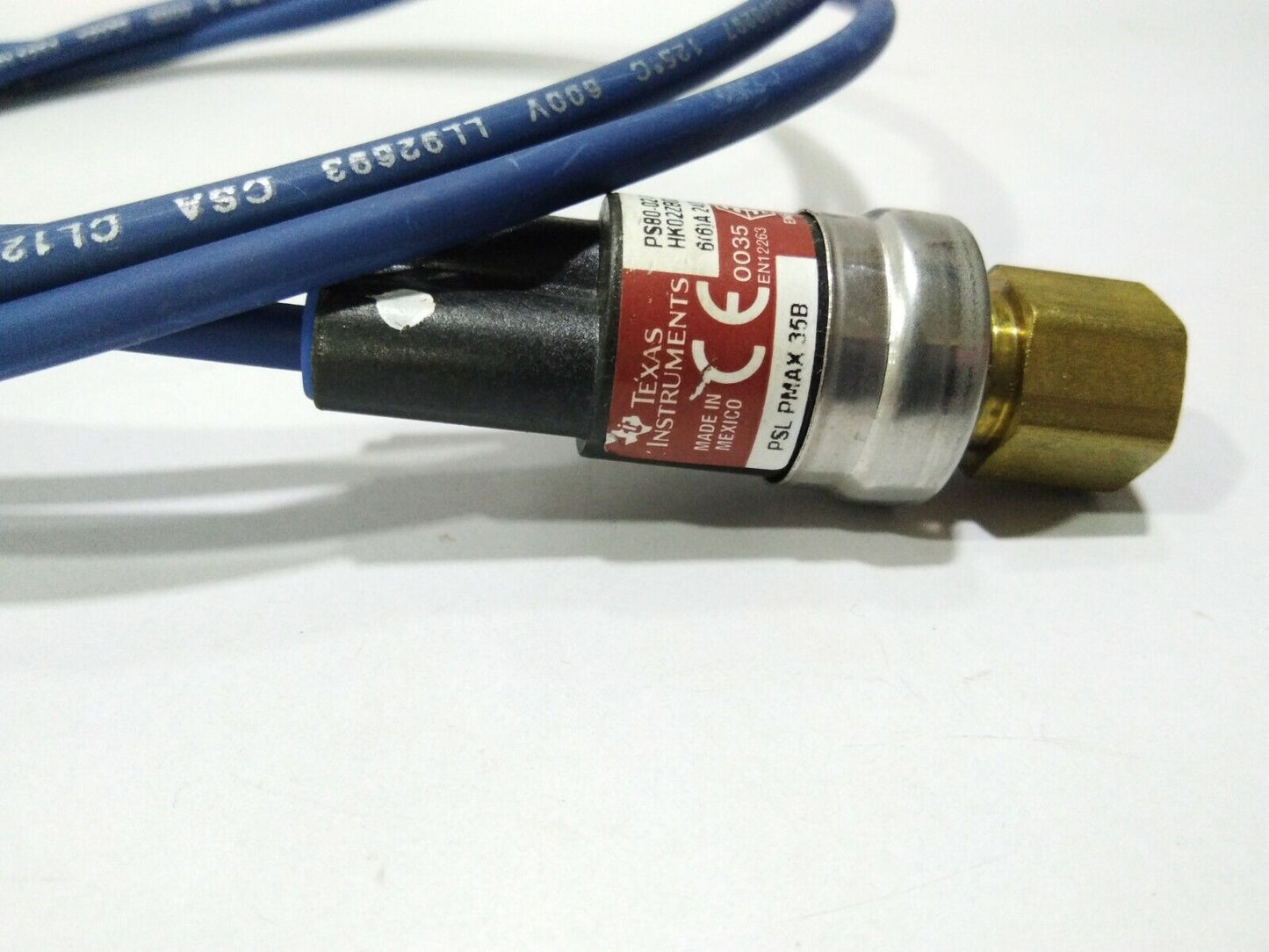 TEXAS INSTRUMENTS HK02ZB027A PRESSURE SWITCH PS80-02-F0072 067-027