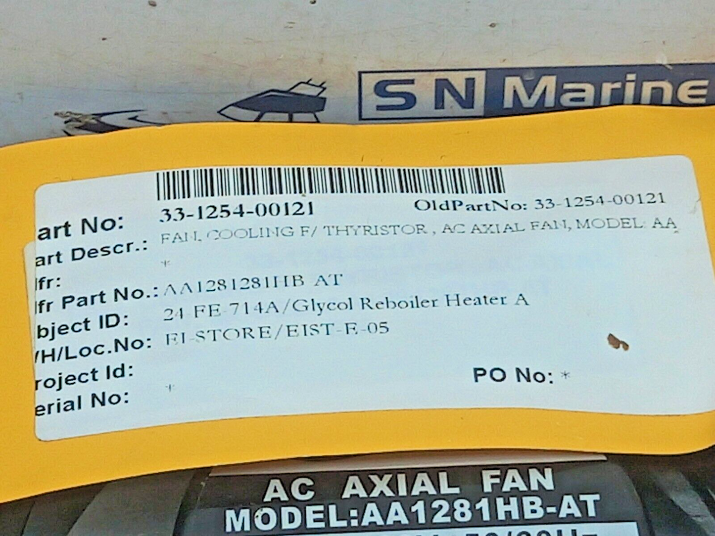 ADDA Corp AA1281HB-AT AC Axial Fan AC 110-120V~ 50/60Hz 0.25/0.20A