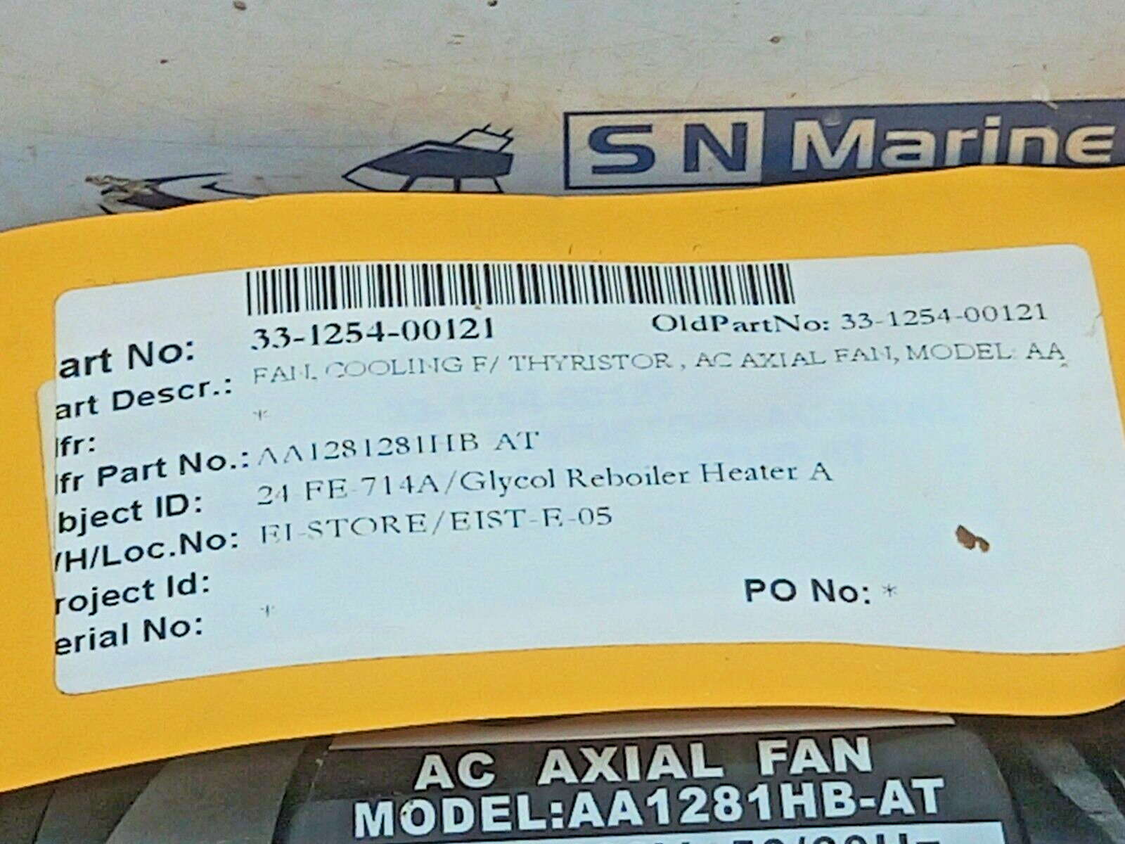 ADDA Corp AA1281HB-AT AC Axial Fan AC 110-120V~ 50/60Hz 0.25/0.20A