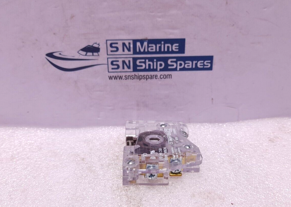 Sqaure D 9999SX7 N.C. Electrical Interlock Ser B 600VAC 50/60Hz