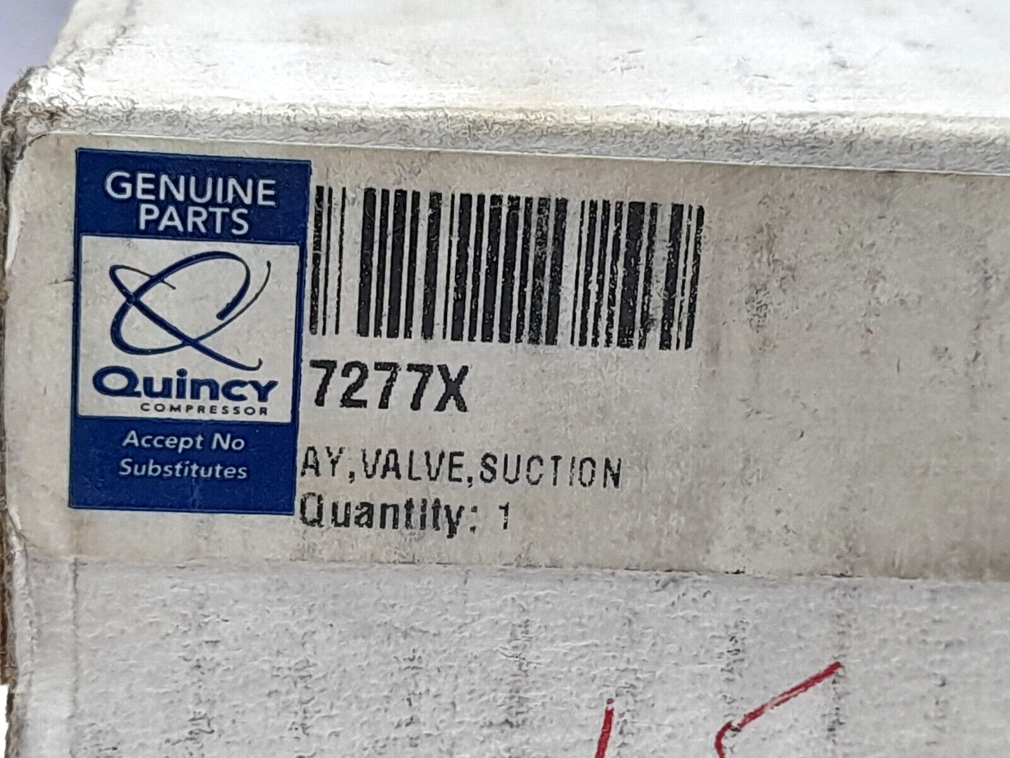 Quincy 7277X AY Valve Suction Control Valve Intake Cold Start Suction