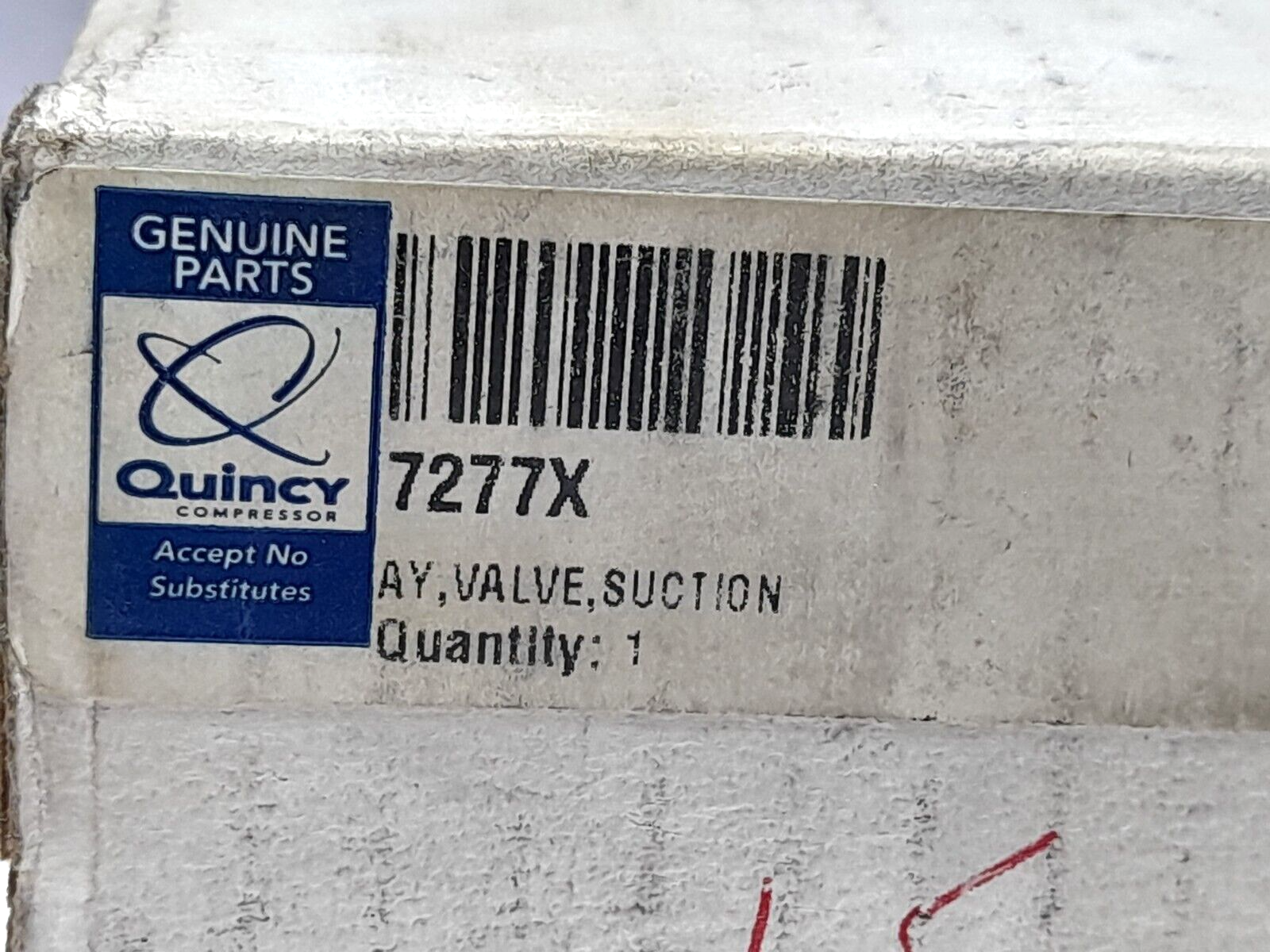 Quincy 7277X AY Valve Suction Control Valve Intake Cold Start Suction