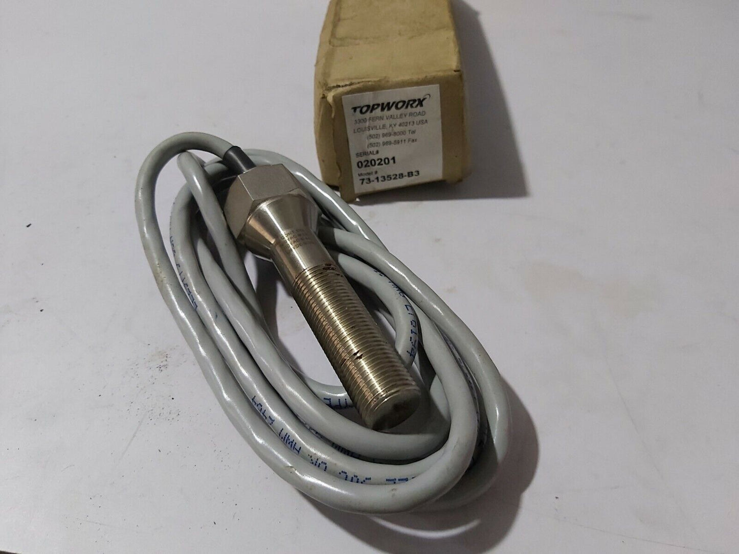 TOPWORX 73-13528-B3 Inductive Magnet Sensor Ferrous Metal Sensing GO SWITCH