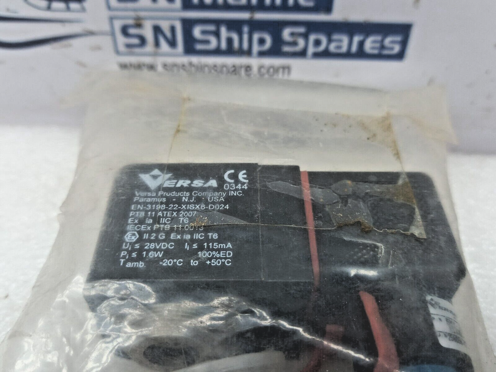 VERSA EN-3198-22-XISX6-D024 Coil For Solenoid Valve 28VDC
