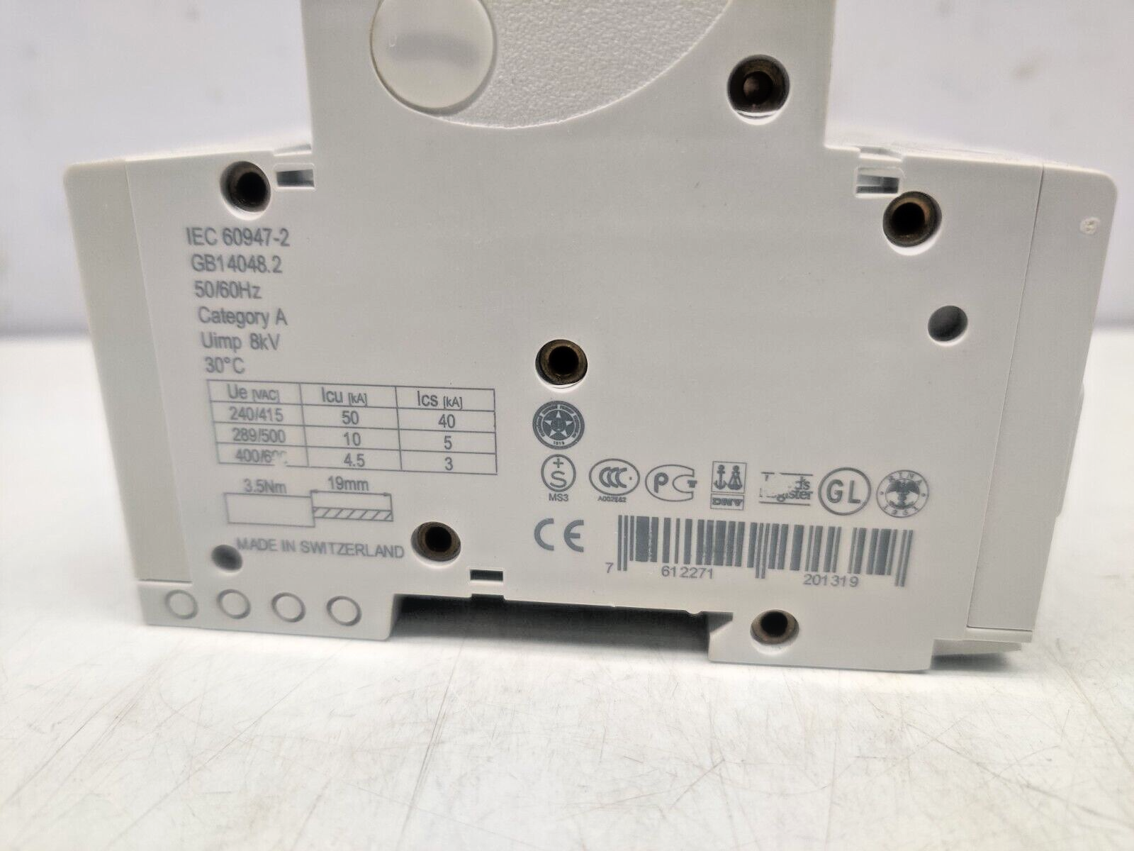 ABB S803S-D125 High Performance MCB 2CCS863001R0841 RS 435487