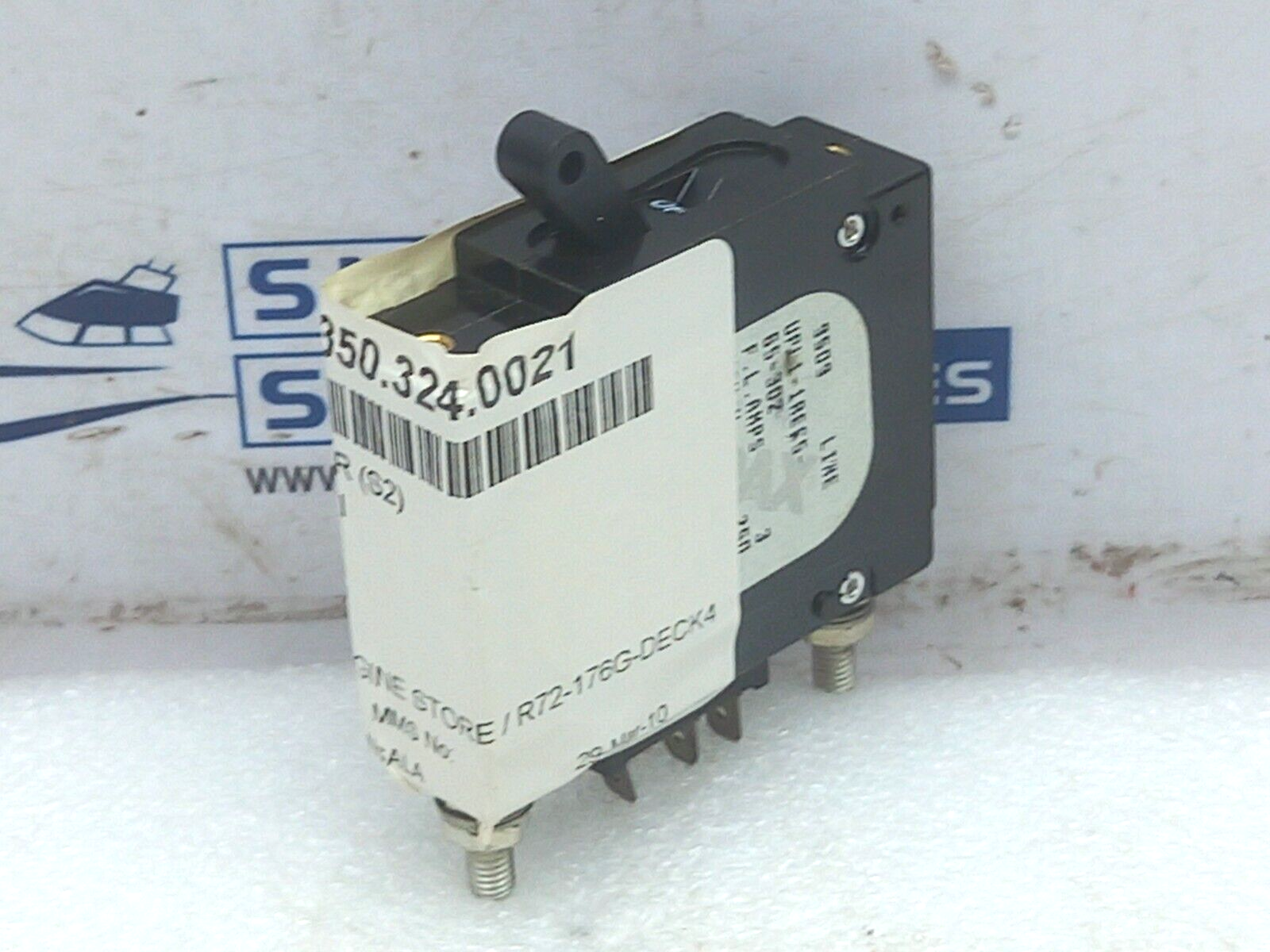 AIRPAX 65-302 3 F.L. Amps Max-250V Circuit Breaker Vogt Hoshizaki 12A 7515 E 05
