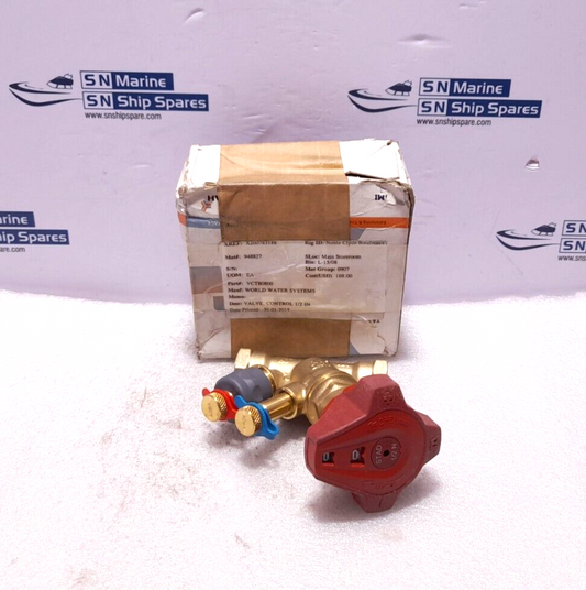 World Water System VCTB0800 Control Valve ½In STAD ½In