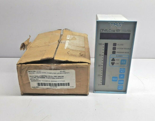 Technical Marine Systems LC101 TMS Level Com 101 Liquid Level Computer 115VAC