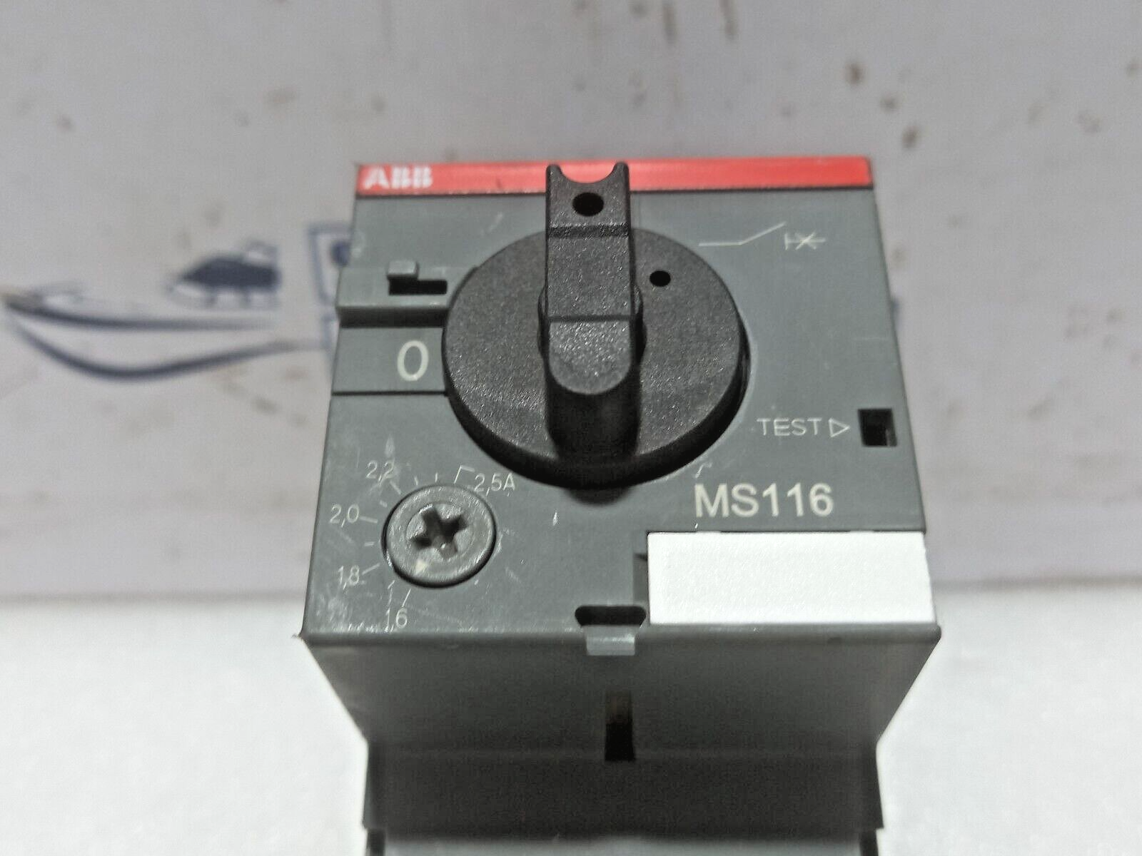 ABB 1SAM250000R1007 Manual Motor Starter MS116 3PCs In Lot