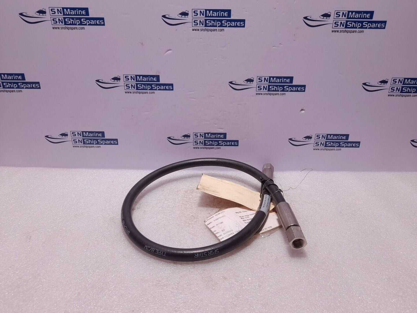 Spir Star 8/2W Hydraulic Hose 34In 15000 PSI Clover Tool 61131575