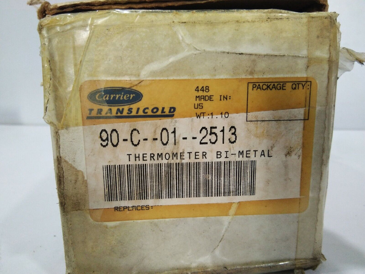 WEKSLER 50-300°F FOR CARRIER TRANSICOLD 90-C-01-2513 THERMOMETER BI-METAL