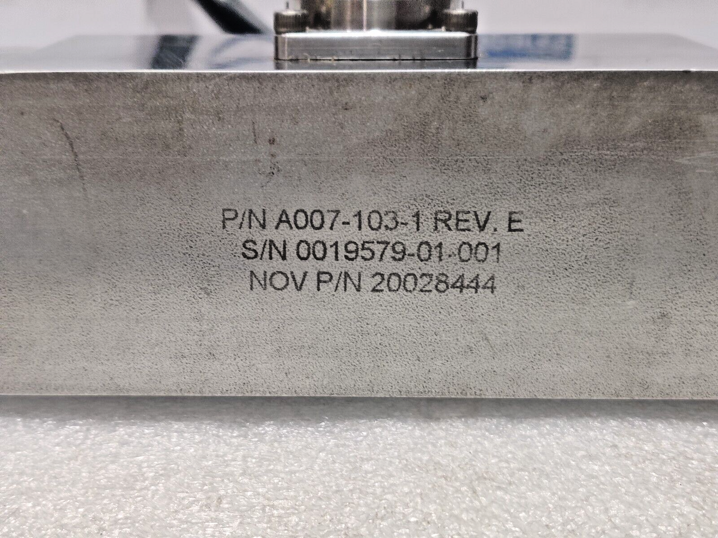 A007-103-1 Connector Wetmate Assembly NOV 20028444 REV.E