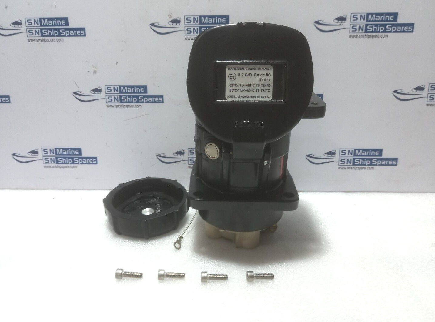 MARECHAL Electric DX 1 3P+N+E Hazardous Duty Plug/Receptacle Connection Ue: 480V