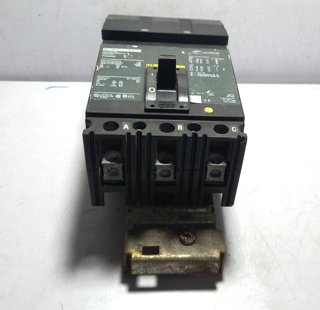 Square D FC34040 Circuit Breaker FC 40A