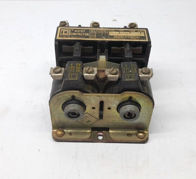 Square D 6965 R0-4 Ser C Hoist Contactor 110V50Hz 120V60Hz