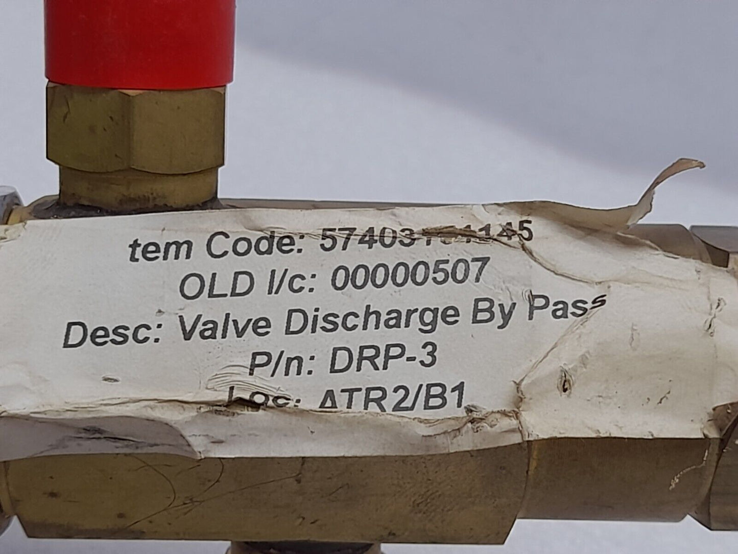 Sporlan DRP-3 B3P Discharge Bypass Valve 55/70AR