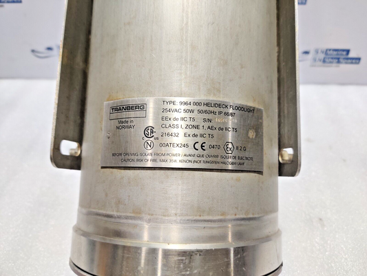 Tranberg 9964 000 Helideck Flood Light 254VAC 50W 50/60Hz