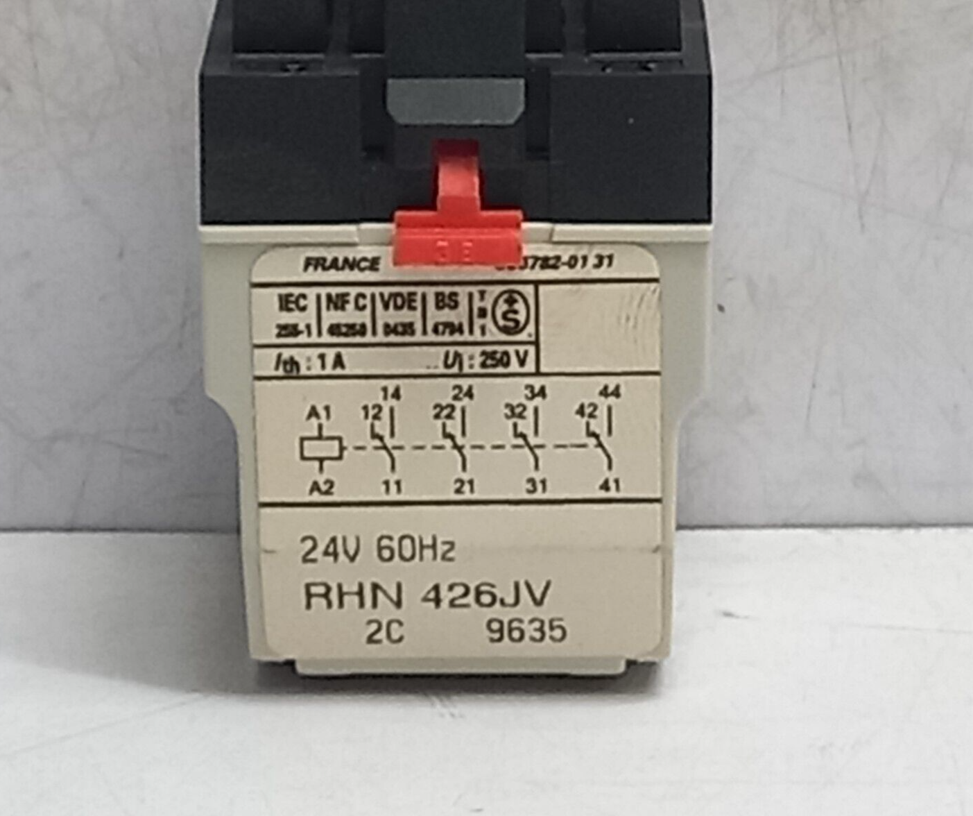 Telemecanique RHN 426JV Plug In Control Relay 24V 60Hz