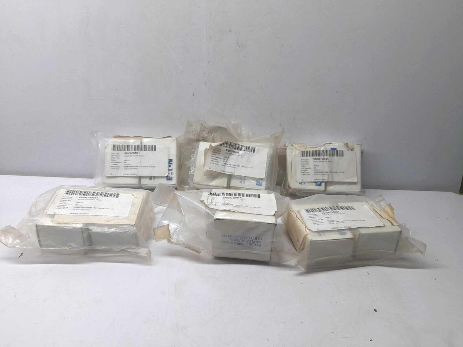 Varco C0067 A30E110A0 Quick Exhaust Valve Eaton Airflex ½ QRV Muff Kit 145407DQ