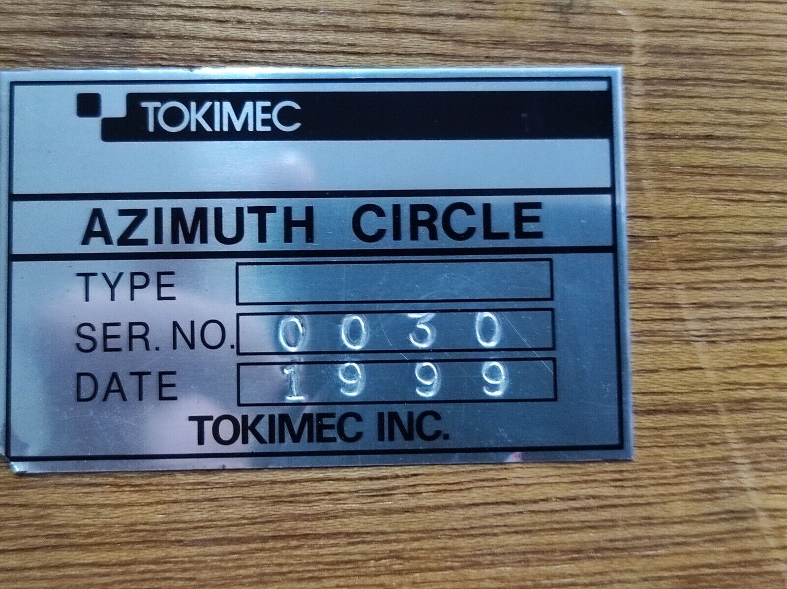 Tokimec Azimuth Circle Japan