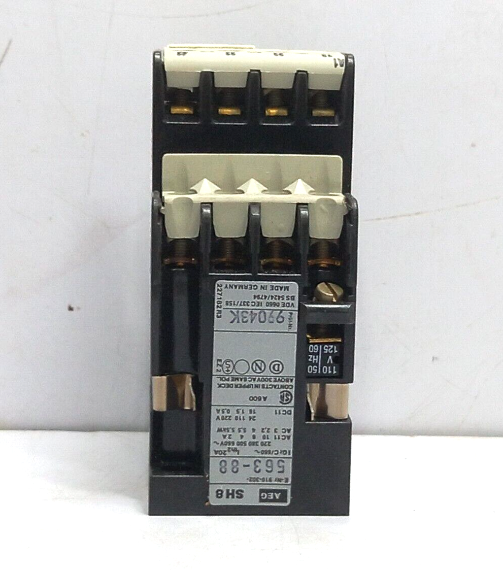 AEG SH8.44 Contactor 110V 50Hz 125V 60Hz 910-302-563-88