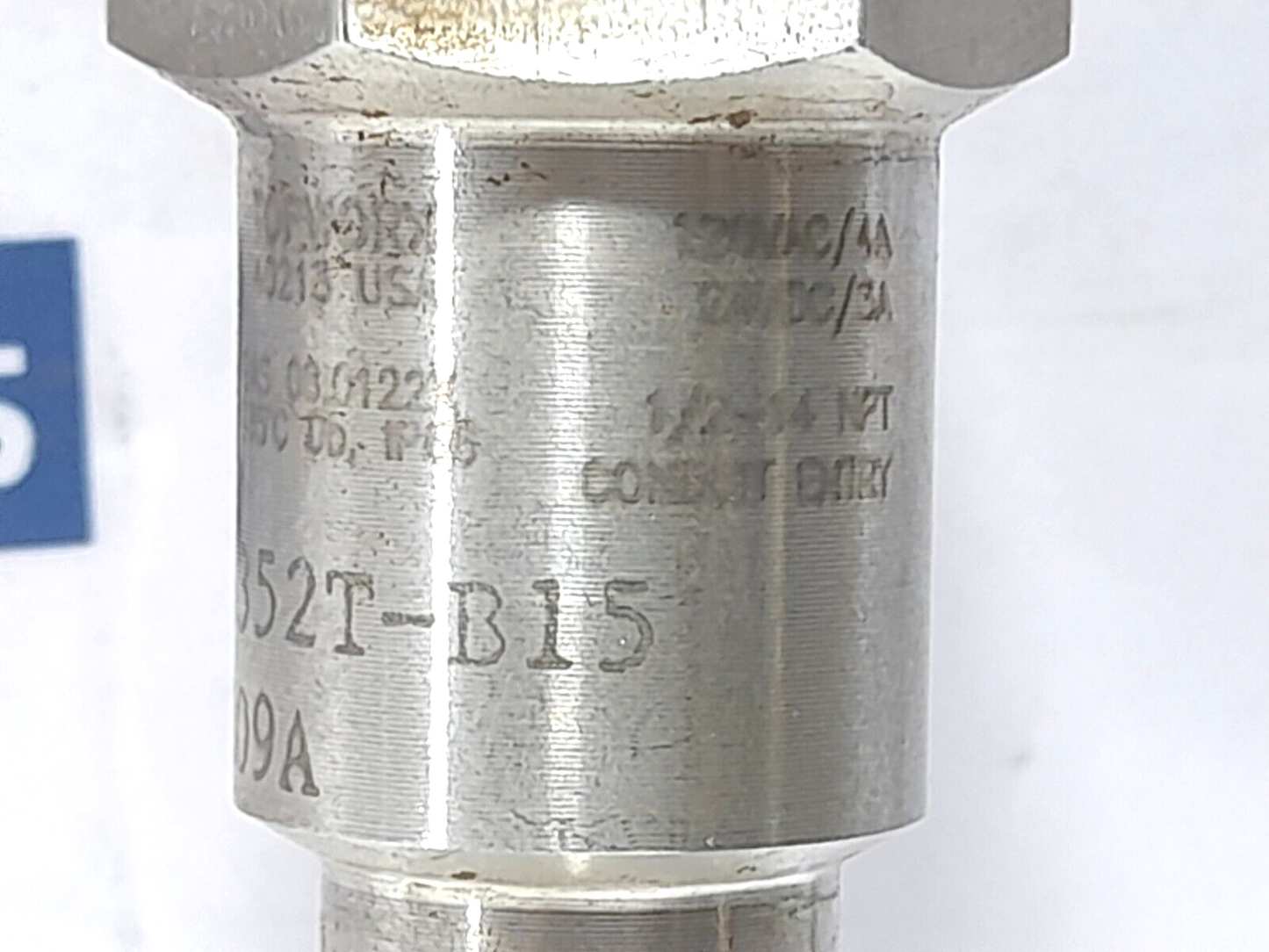 Topworx 73-1352T-B15 Limit Switch Leverless SPDT Contact