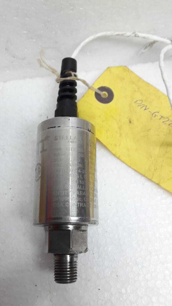 STI GT2250-1000G-001 Pressure Transmitter Range 1000 Psig Excitation 9-36Vdc