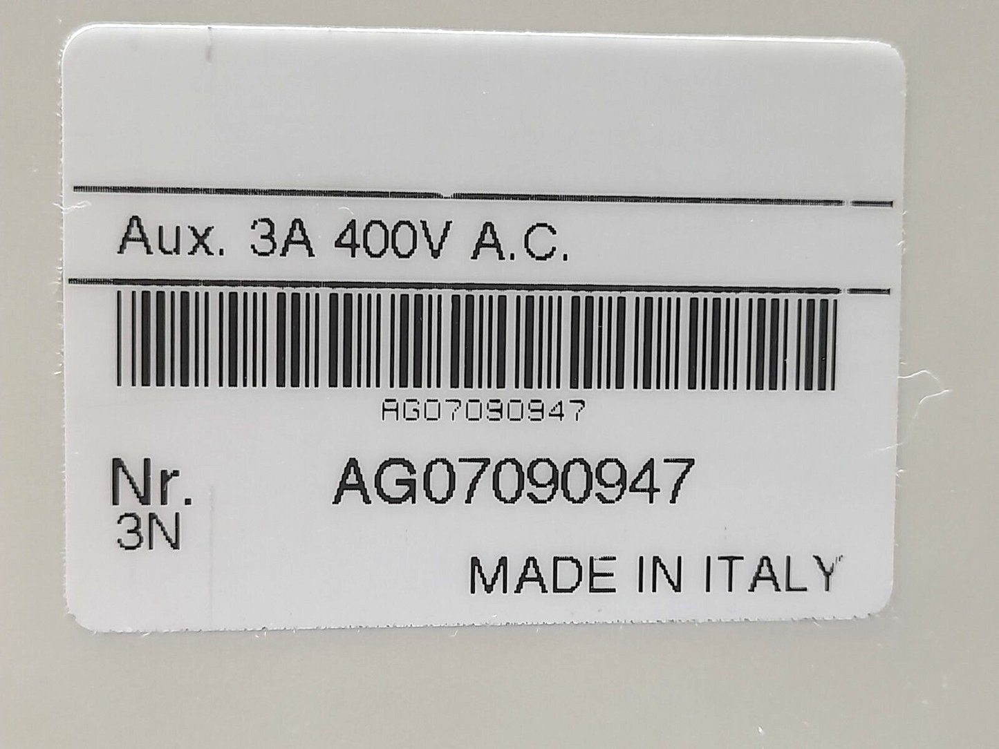 ABB SACE S3 S3H030TH Circuit Breaker S3H 30A BKR S3H 30A 3P