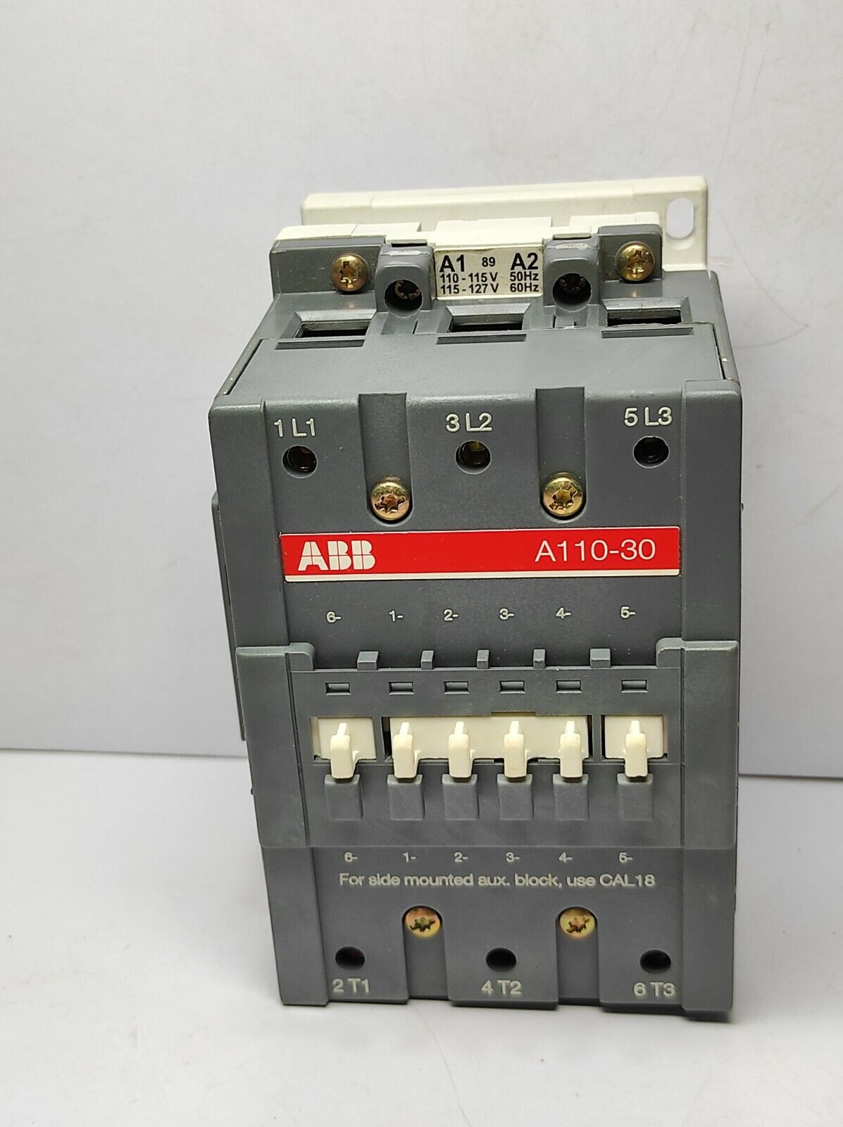 ABB 1SFL451001R8911 A110-30-11 Contactor 110-115V 50Hz 115-127V 60Hz ABB A110-30
