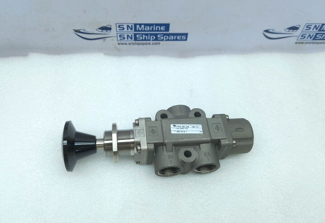 Versa VIZ-8502-316 2Position Manual Valve VAC-200 VAC-14 Oil States 8025292-001