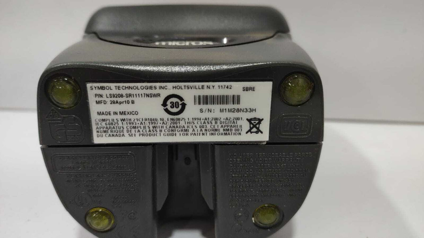 Symbol Technologies LS9208-SR11117NSWR Barcode Scanner LS9208SR11117NSWR
