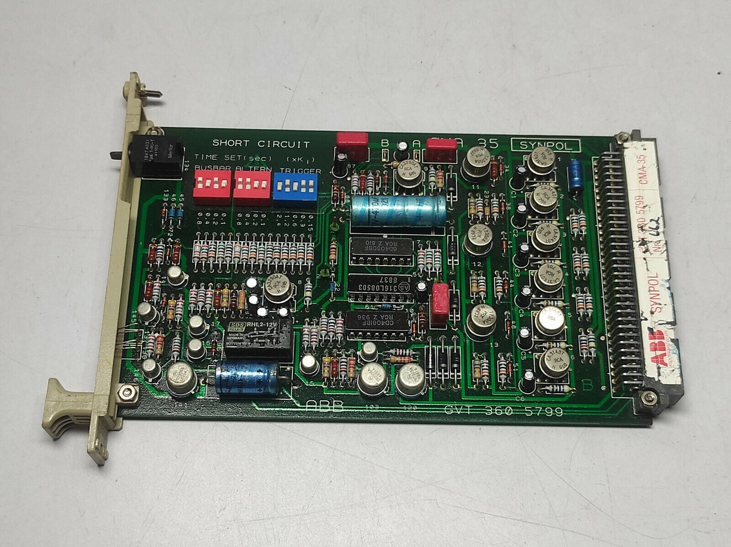 ABB Synpol GVT 360 5799 PCB CMA-35 CMA 35-1 GVT3605799
