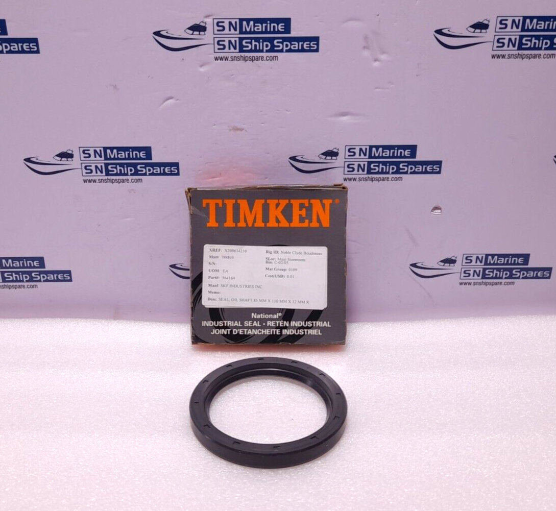 Timken 85X110X12 Seal 100117105 SKF 564164