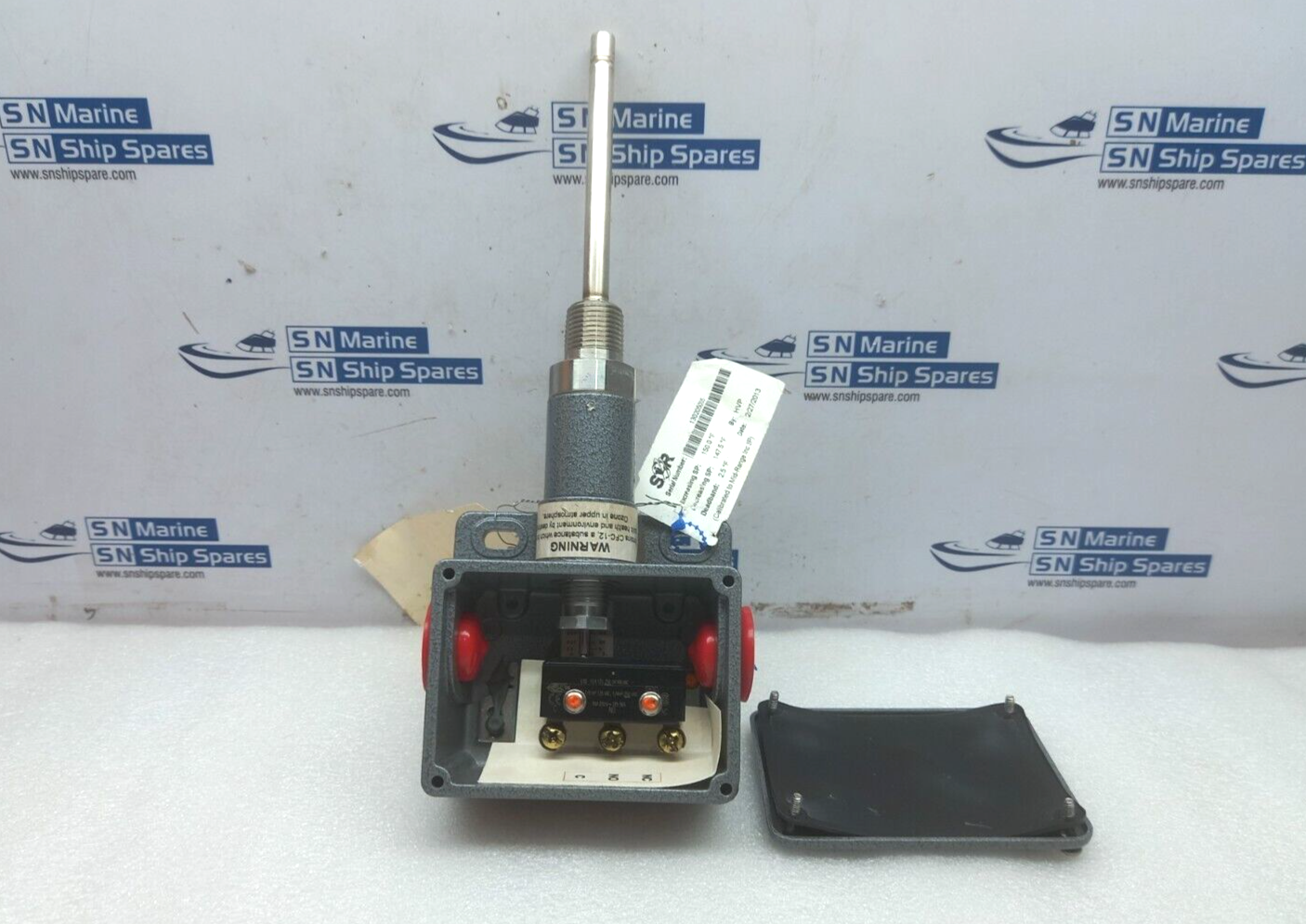 STATIC-O-RING SOR 201N3-K125-U9-C7A Temperature Switch 40-225° F