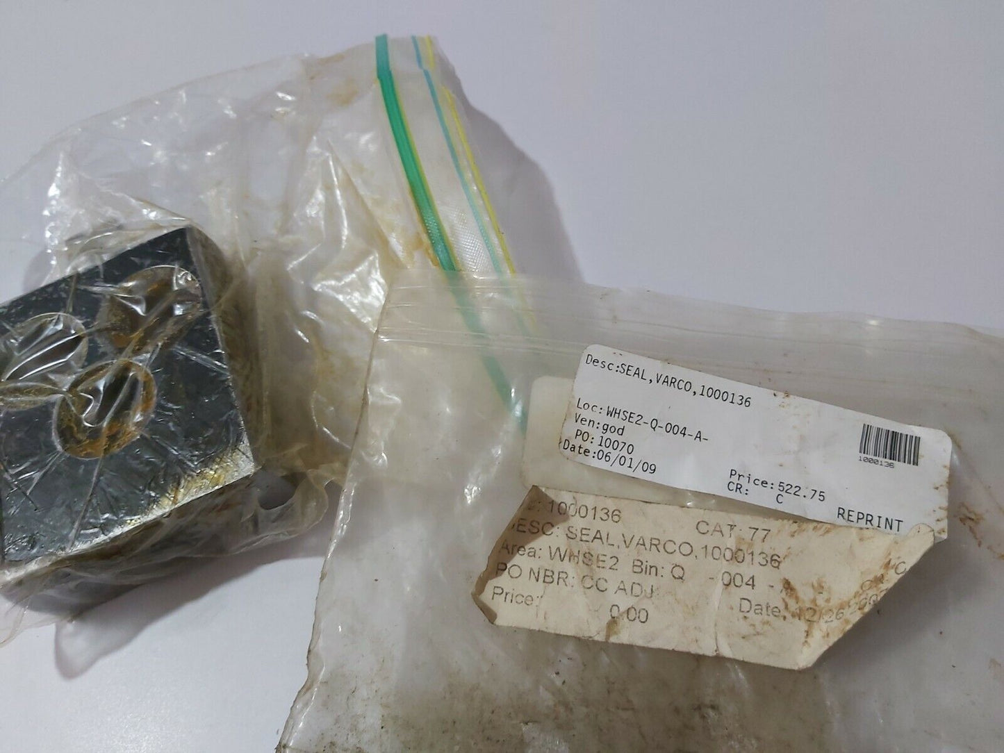 VARCO 1000136 CONTAINER SEAL 