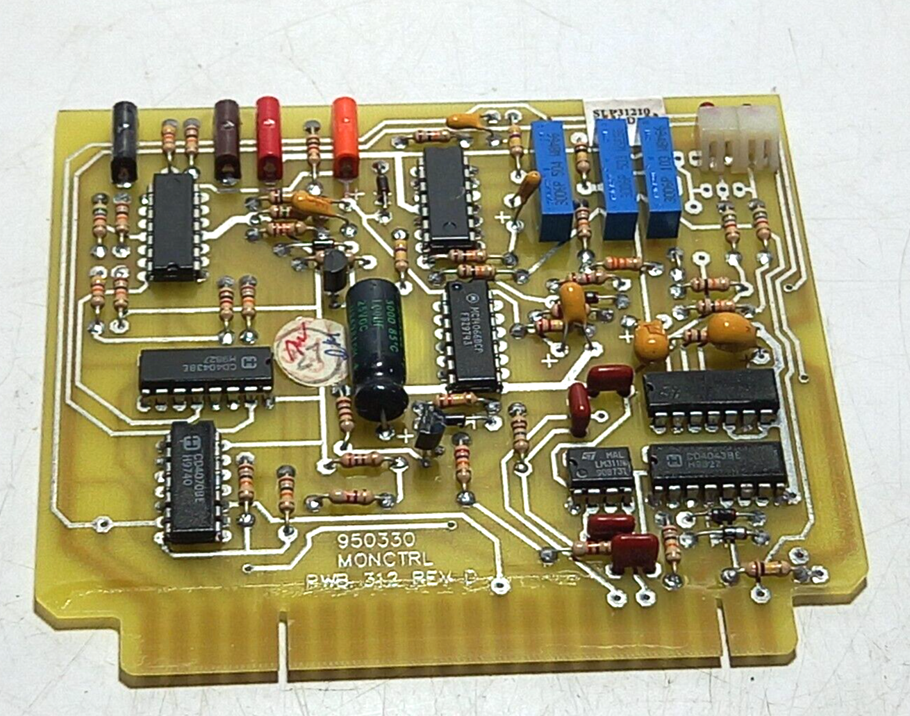 Southern Avionics SLP31210 PCB 950330 MONCTRL PWB 312 REV D