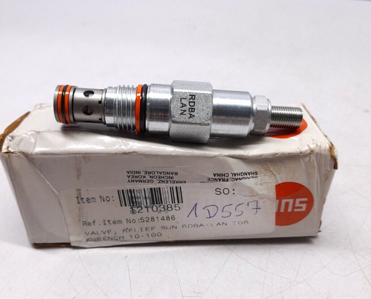Sun Hydraulics RDBA-LAN Direct Acting Relief Valve
