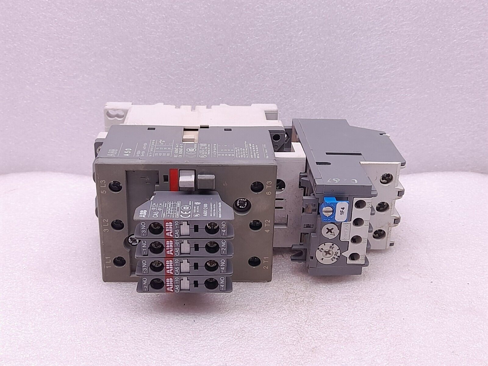 ABB A50 Contactor With TA75DU-42 Thermal Overload Relay 29-42A CA5-10 CA5-01