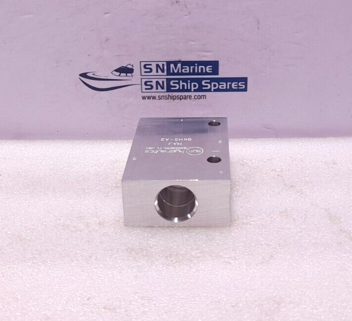 Sun Hydraulics MAJ Valve Block NOV 109270-MAJ Cartridge Valve Assembly