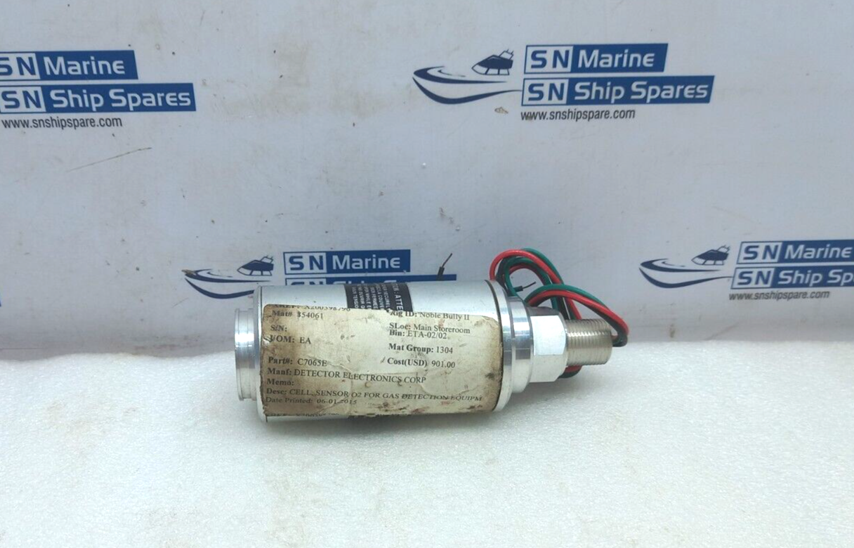 DET-TRONICS C7065E5031 O2 Sensor Cell For gas Detection Equipment Detector C7065