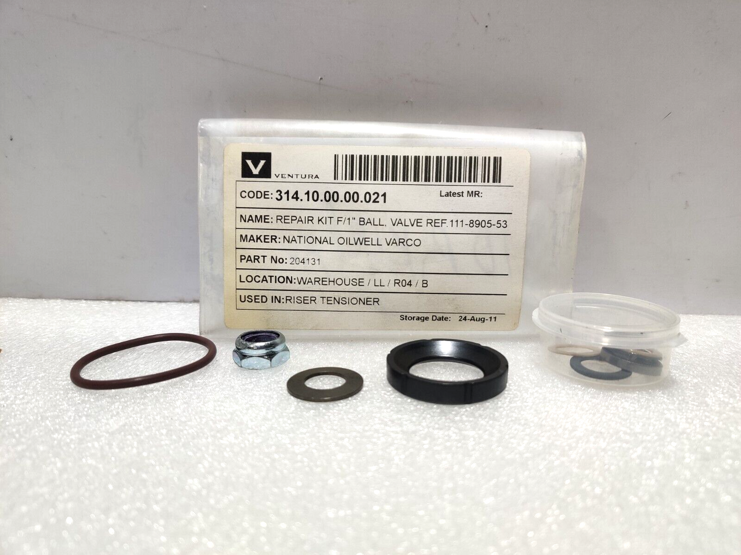 Flowserve Miser Ball Valve Kit 16474 WCAIM2030 New Varco 204131