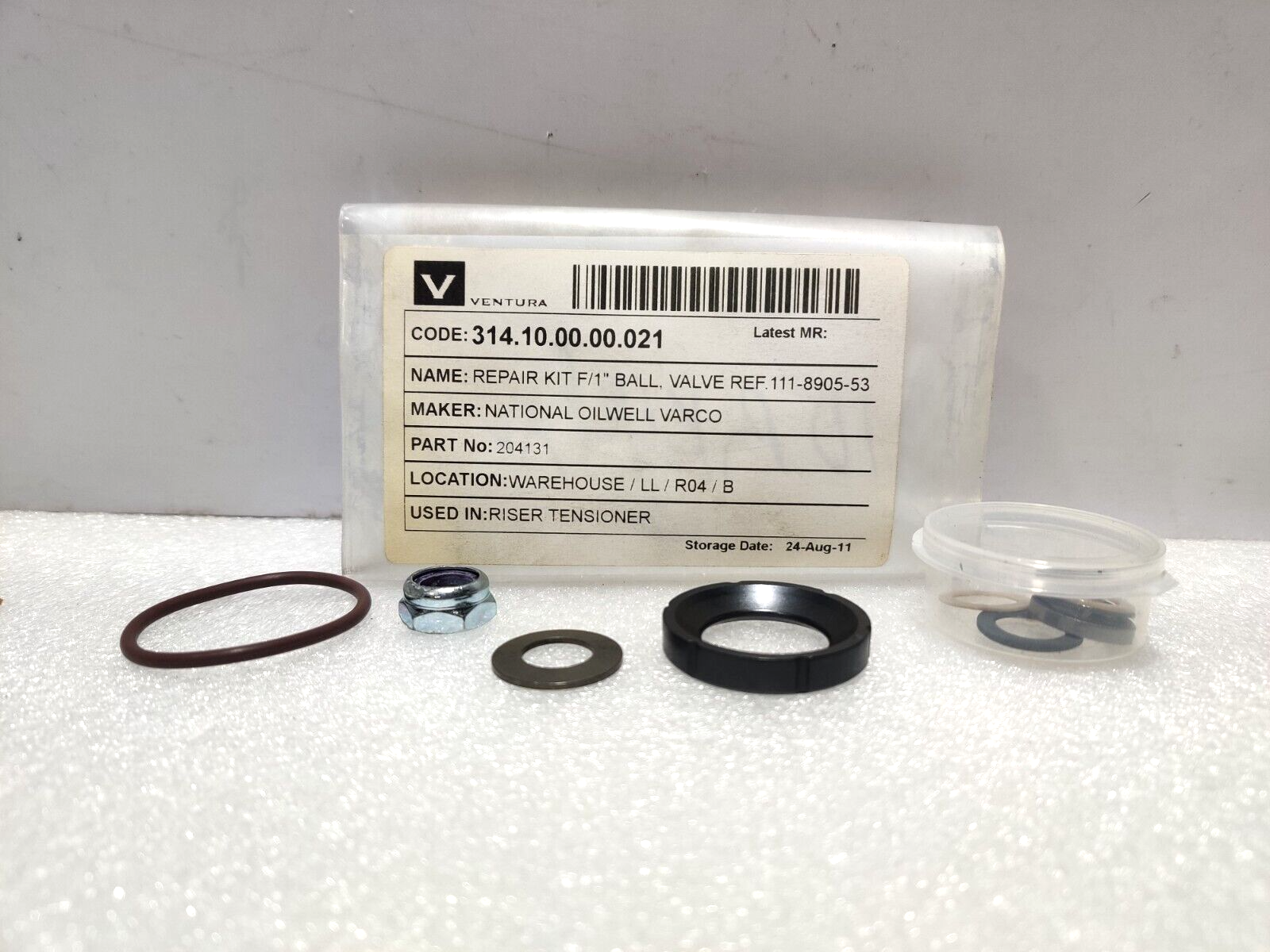 Flowserve Miser Ball Valve Kit 16474 WCAIM2030 New Varco 204131