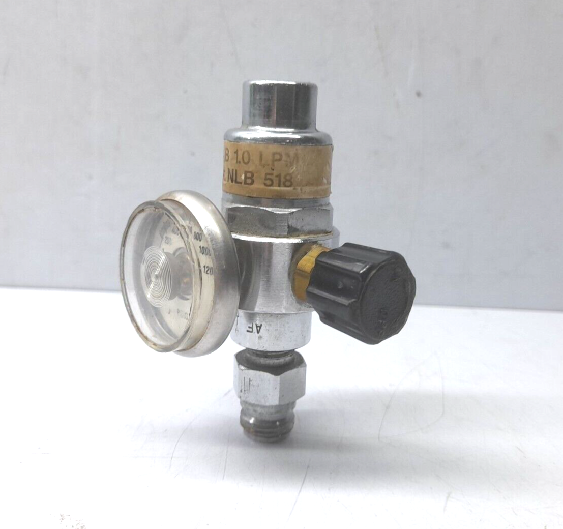 Norlab NLB 518 Preset Flow Regulator 1.0 LPM 0-1200 PSIG