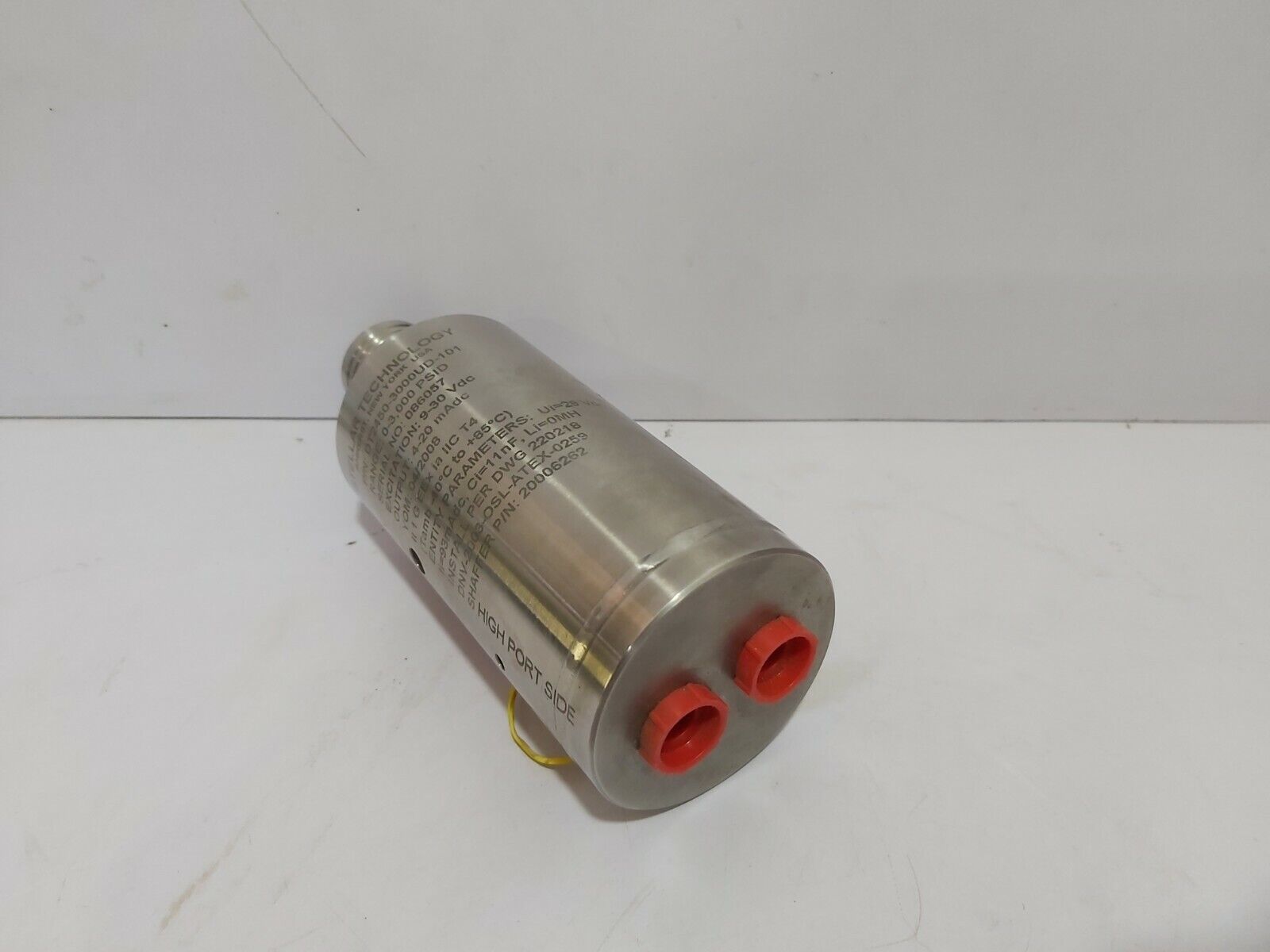 STELLAR DT2450-3000UD-101 PRESSURE TRANSDUCER 0-3000PSID NOV P/N 20006262 