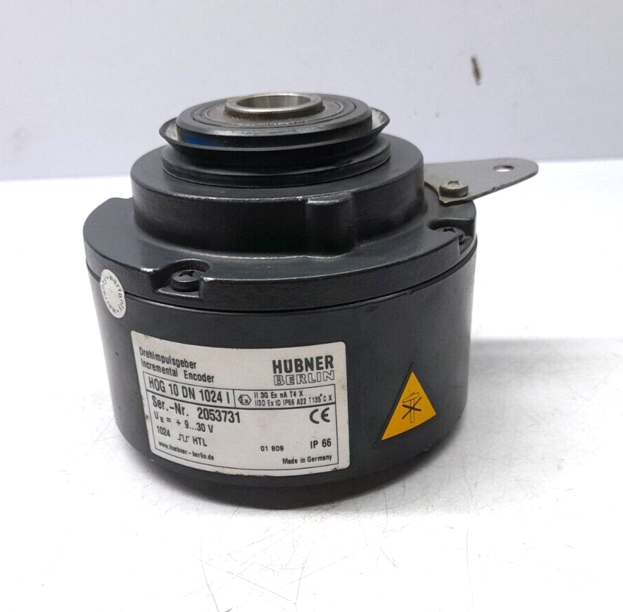 Hubner HOG 10 DN 1024 I Incremental Encoder UB=+9-30V