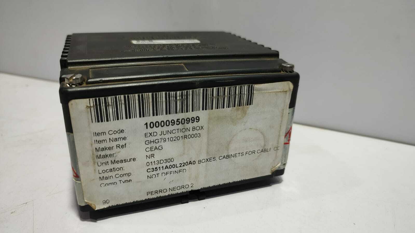 Eaton CEAG GHG7910201R0003 Exd Junction Box
