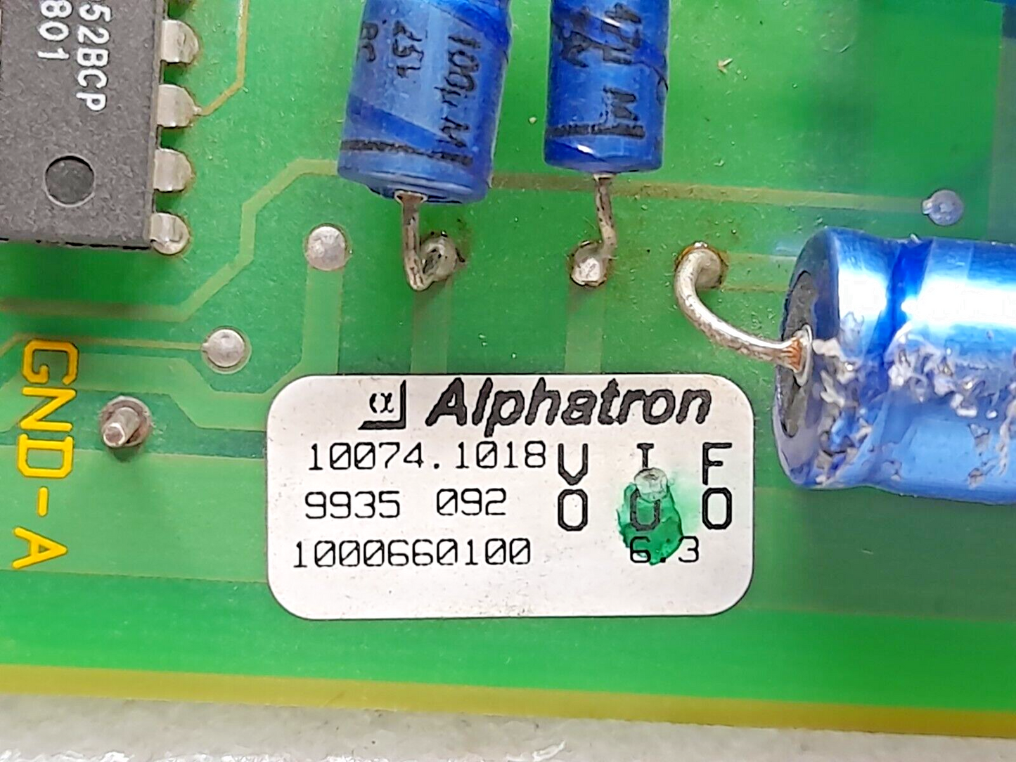 STENTOR 1235/6 Printed Circuit Board 1000660100/ 10074.1018